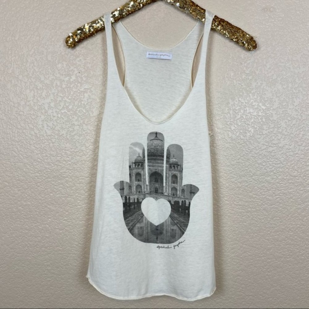 Spiritual Gangster • Taj Hamsa Racerback Tank Top